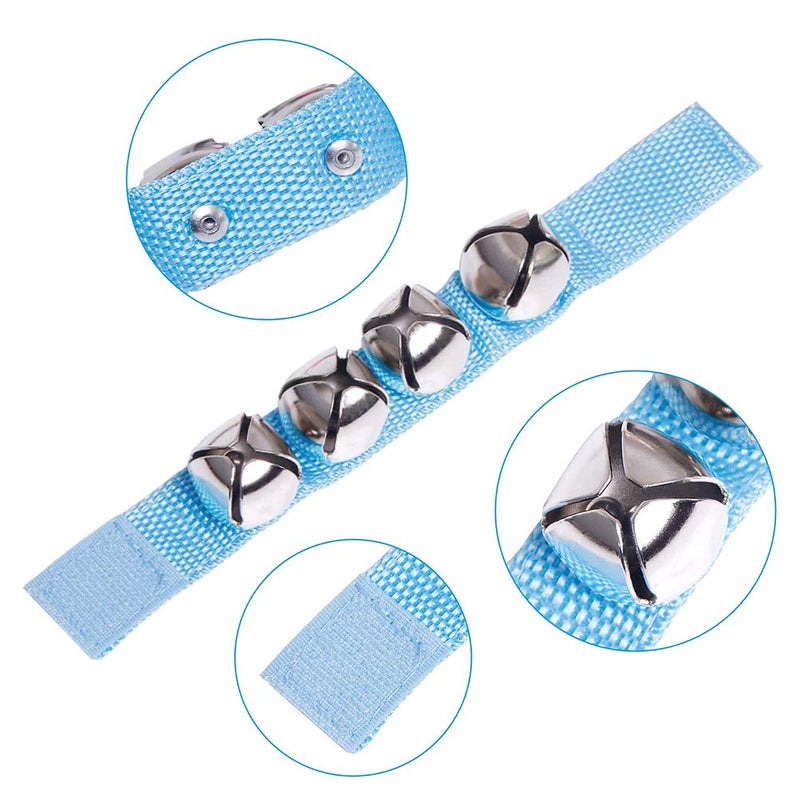 POPLAY 6 PCS Percussion Instruments, Wrist Bells Jingle Bells Musical Rhythm Toys - Image 3